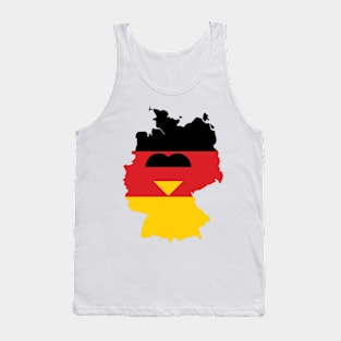 Germany in the heart Tank Top